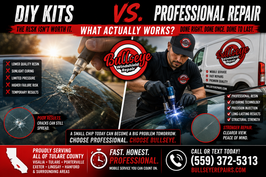 DIY Windshield Repair Kits vs Professional Repair: What Actually Works?
